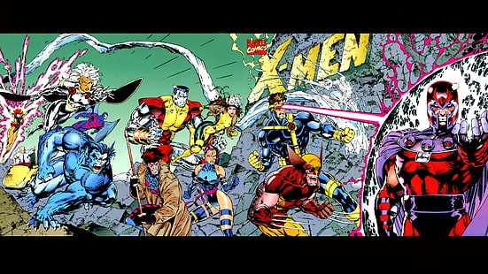 X-Men digital wallpaper, comics, X-Men, Magneto, HD wallpaper HD wallpaper