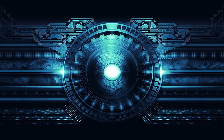 Reaktor digitale Tapete, Zusammenfassung, Science-Fiction, HD-Hintergrundbild