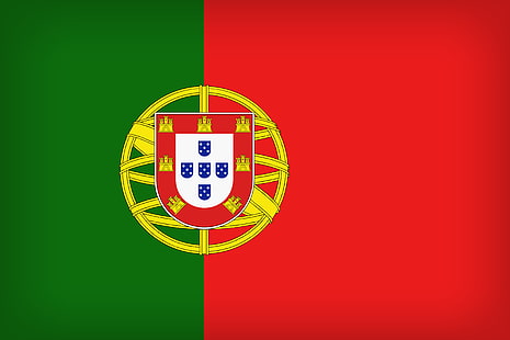Flaggor, Portugals flagga, Flagga, portugisiska flagga, HD tapet HD wallpaper