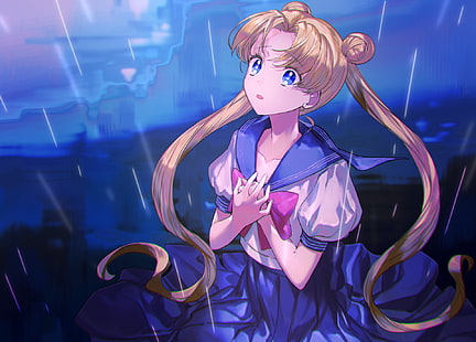 Sailor Moon, Usagi Tsukino, Fondo de pantalla HD HD wallpaper