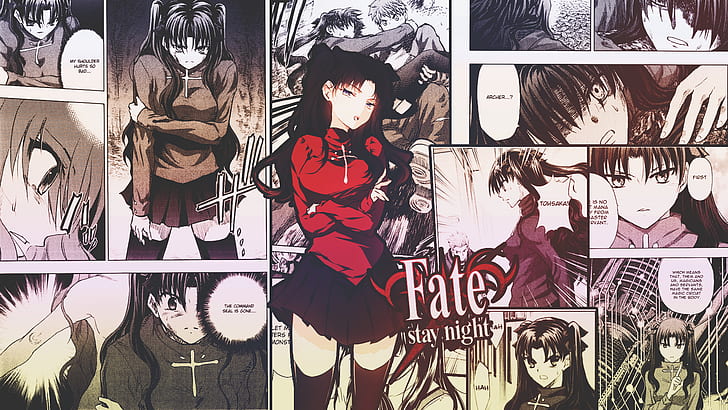 Fate Series, Fate/Stay Night, Rin Tohsaka, HD wallpaper