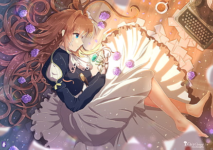 Anime, Violet Evergarden, Anime Mädchen, HD-Hintergrundbild HD wallpaper