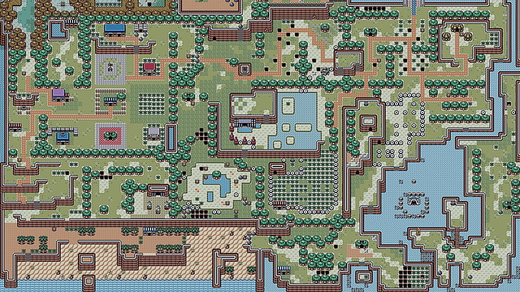 تطبيق لعبة خريطة البوكيمون ، ألعاب الفيديو ، The Legend of Zelda، خلفية HD