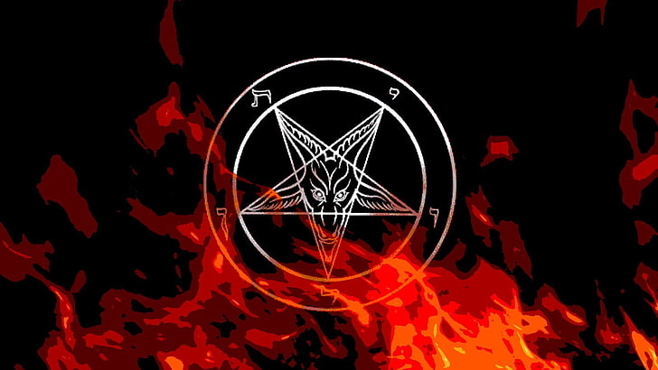 Темный, демон, зло, оккультизм, сатана, сатанинский, HD обои