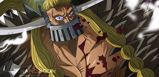 One Piece, Jack (One Piece), blood, One Piece (Cap 921), Amanomoon, Tapety HD HD wallpaper