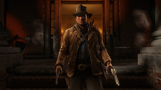 Red Dead, Red Dead Redemption 2, Arthur Morgan, HD-Hintergrundbild HD wallpaper