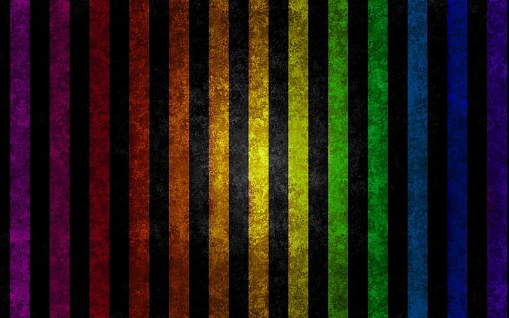 obra de arte multicolor, línea, vertical, oscuro, multicolor, Fondo de pantalla HD