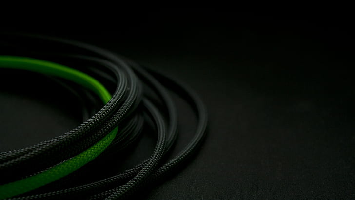 kabel, hijau, Wallpaper HD
