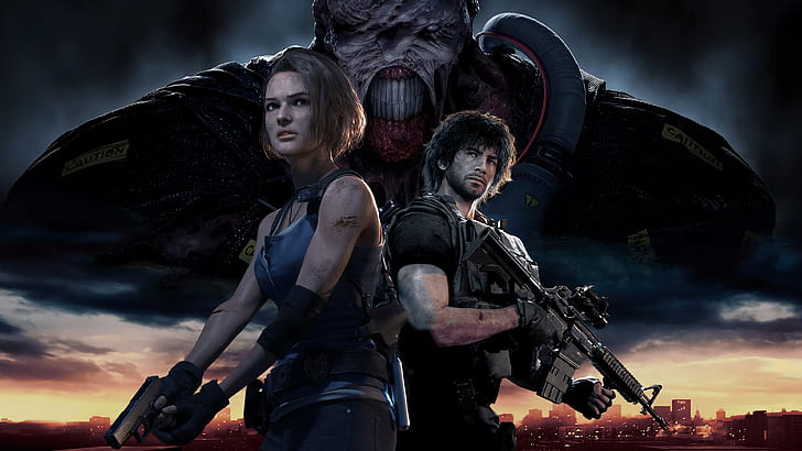 Videospel, Resident Evil 3 (2020), Resident Evil, Resident Evil 3, HD tapet