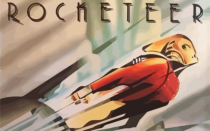 Rocketeer HD, comics, rocketeer, HD wallpaper