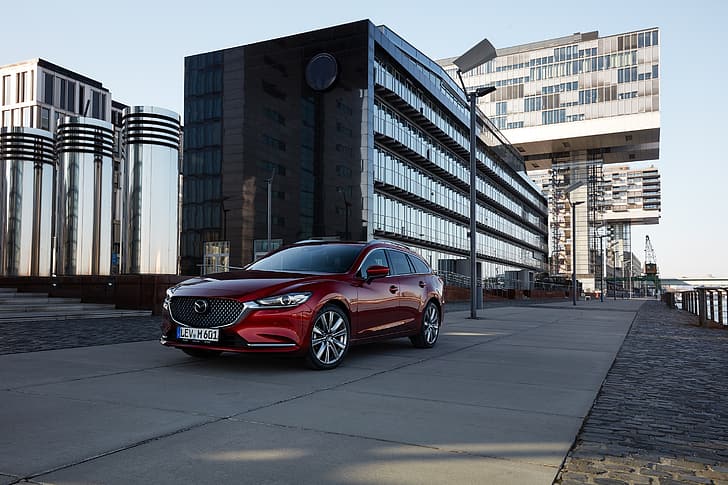 Mazda, Rojo, Universal, Familiar, Fondo de pantalla HD