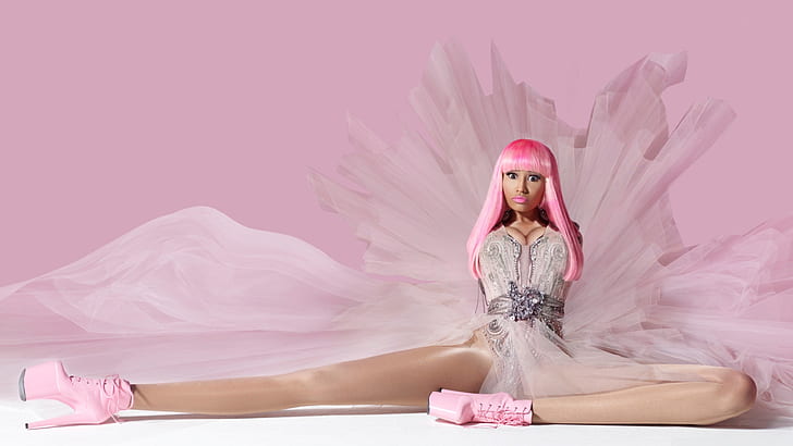 Pemotretan Nicki Minaj Pink Friday, Wallpaper HD