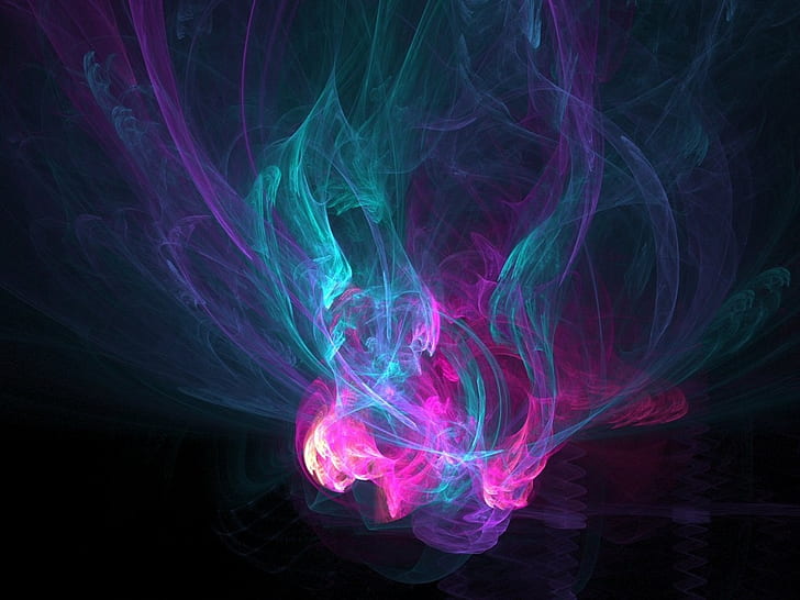 сила духа 1024x768.jpg Яркие цвета свечение Неон HD, абстрактные, красочные цвета, неон, свечение, HD обои