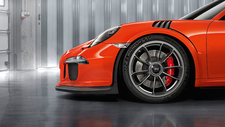 2015, Porsche 911 GT3 RS, voiture, gros plan, 2015, porsche 911 gt3 rs, voiture, gros plan, Fond d'écran HD