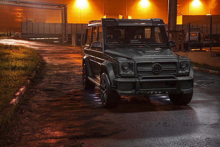 Mercedes, Carbon, AMG, Evening, G63, W463, HD wallpaper