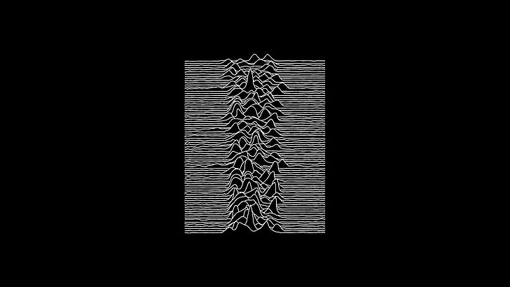 weißer und schwarzer Fenstervorhang, Joy Division, Albumcover, Musik, HD-Hintergrundbild