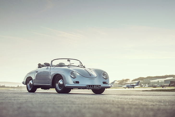 car, classic, retro, Speedster, Porsche 356, HD wallpaper
