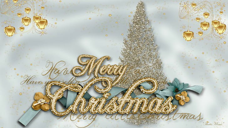 ~ * ~ Have A Merry Christmas ~ * ~, liburan bahagia, selamat natal, salam natal, natal, Wallpaper HD