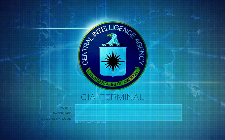Agencja, Ameryka, Środkowa, CIA, przestępczość, wywiad, logo, Szpieg, USA, Tapety HD