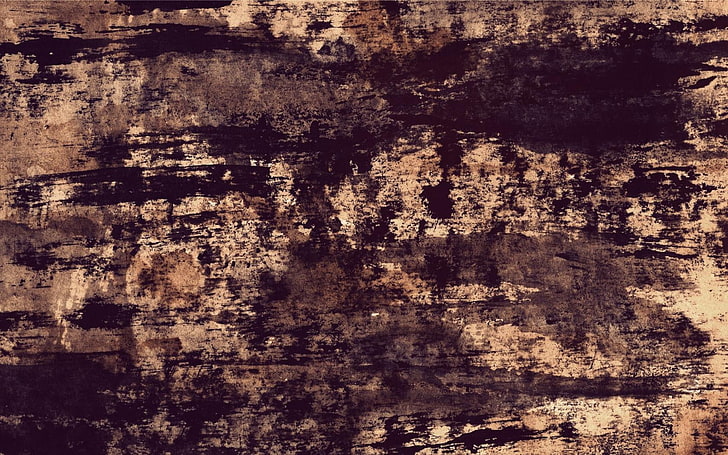brown, black, dirt, rust, scratches, HD wallpaper