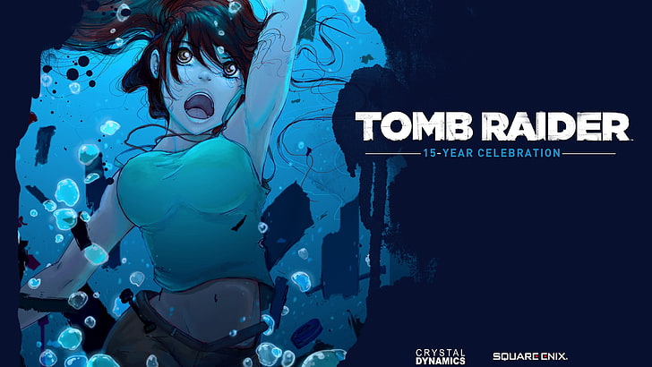 Илюстрация на Tomb Raider, Лара Крофт, Rise of Tomb Raider, компютърни игри, HD тапет