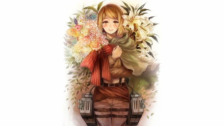 Anime, Attack On Titan, Petra Ral, Tapety HD