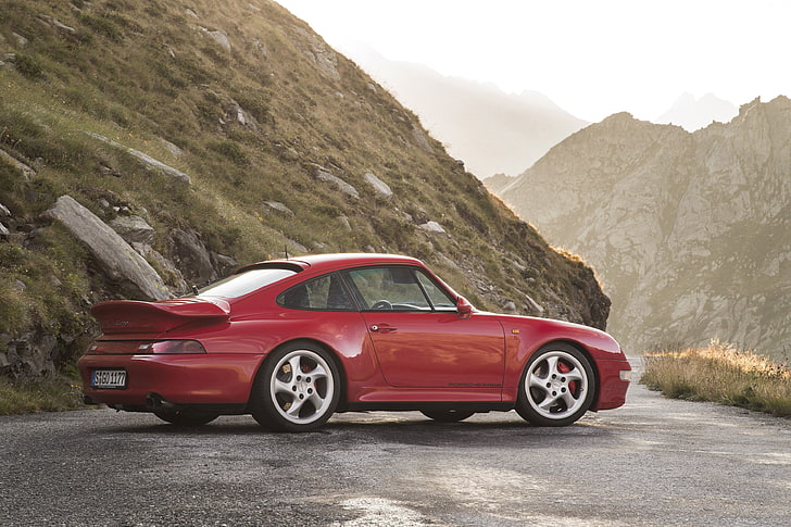 1995, 911, 993, Porsche, Turbo, HD-Hintergrundbild