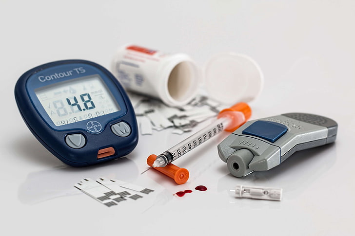 血糖、慢性、糖尿病、糖尿病、糖尿病、病気、ブドウ糖、健康、ヘルスケア、低血糖、病気、インスリン、ランセット、測定、医療、医学、刺す、科学、注射器、テスト、 HDデスクトップの壁紙