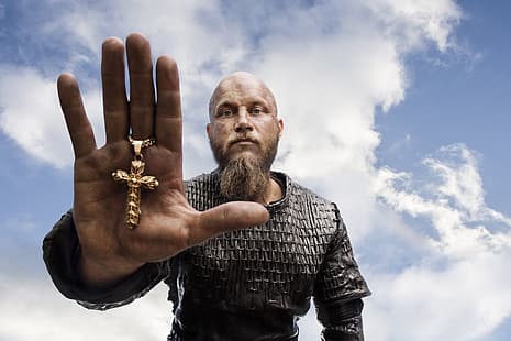 la serie, Vikings, The Vikings, Travis Fimmel, Ragnar Lothbrok, Sfondo HD HD wallpaper