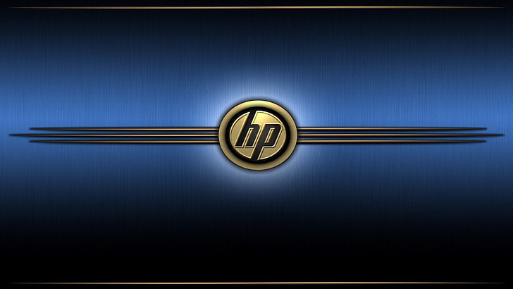 komputer, hewlett, logo, packard, Tapety HD