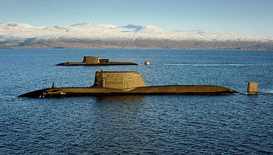 submarine, Royal Navy, Astute-class submarine, military, HD wallpaper HD wallpaper
