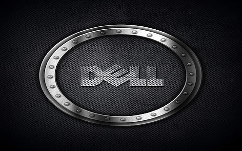 Dell, лого, цифрово изкуство, компютър, HD тапет HD wallpaper
