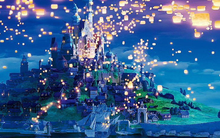 Wallpaper Rapunzel Dreams Disney Illust Hd Wallpaper Wallpaperbetter