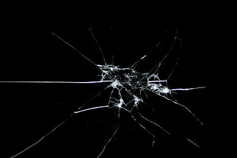 abstrato, quebrado, rachadura, vidro, padrão, psicodélico, quebrado, janela, HD papel de parede HD wallpaper