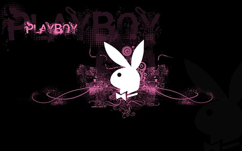 2, Adult, logo, Playboy, poster, HD wallpaper HD wallpaper