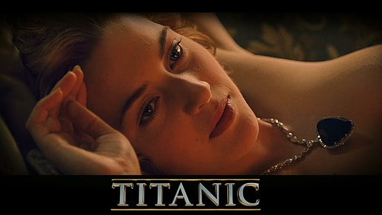 Kate Winslet in Titanic, rose from titanic, kate, winslet, titanic, movies, HD wallpaper HD wallpaper