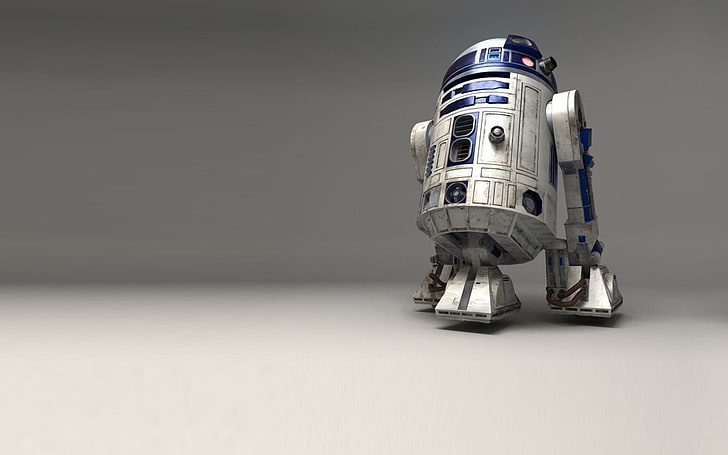 R2-D2 робот-играчка, Междузвездни войни, R2-D2, HD тапет