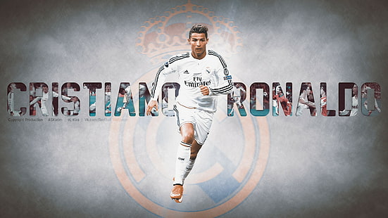 Cristiano Ronaldo, Real Madrid, Sfondo HD HD wallpaper