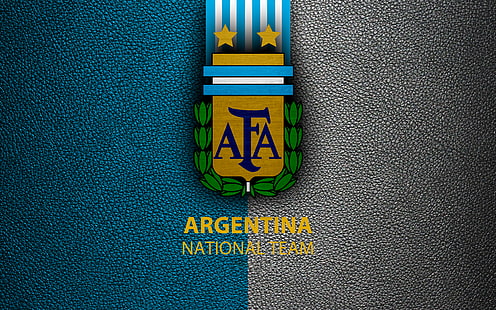 축구, 아르헨티나 축구 대표팀, 아르헨티나, 상징, 로고, HD 배경 화면 HD wallpaper