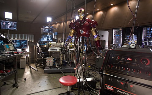 Iron-Man armor, Iron Man, Tony Stark, HD wallpaper HD wallpaper