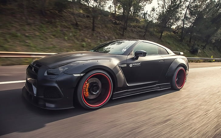 Tidigare design, Nissan, Nissan GT-R R35, Nissan GT-R PD750 Widebody, HD tapet