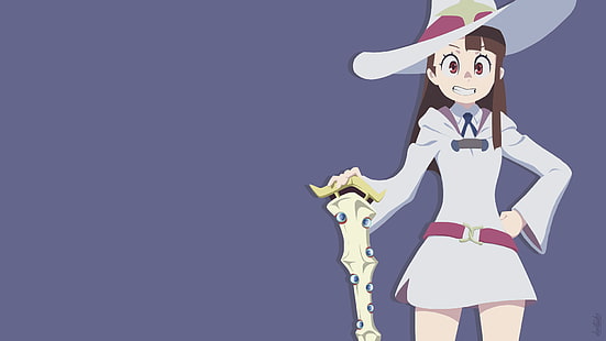 Anime, Little Witch Academia, Akko Kagari, Fondo de pantalla HD HD wallpaper