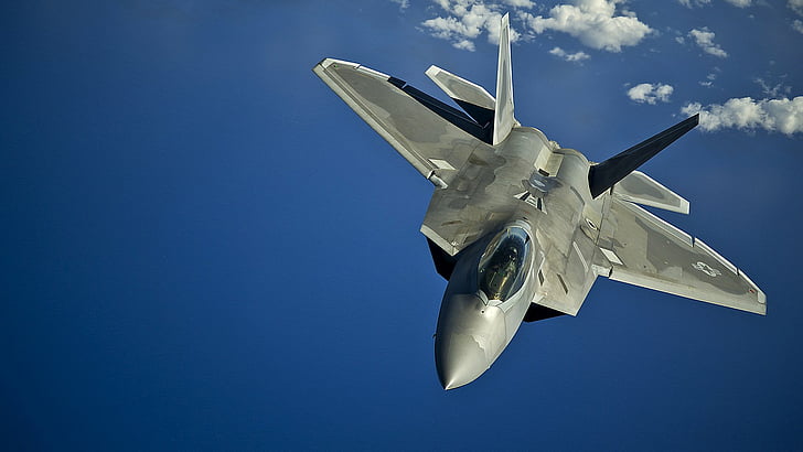 Jet Fighters, Lockheed Martin F-22 Raptor, Wallpaper HD