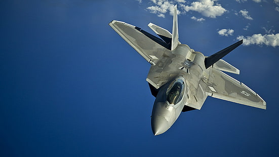 Caças a jato, Raptor Lockheed Martin F-22, HD papel de parede HD wallpaper