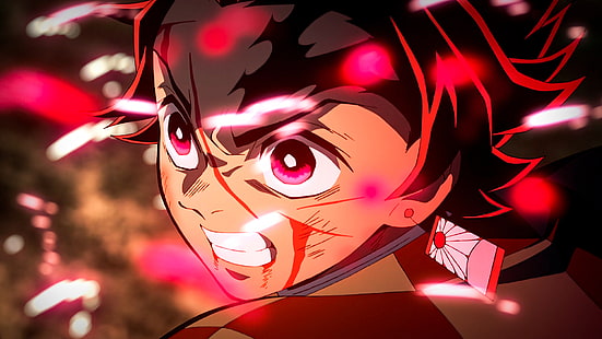  Anime, Demon Slayer: Kimetsu no Yaiba, Kimetsu no Yaiba, Tanjirou Kamado, HD wallpaper HD wallpaper
