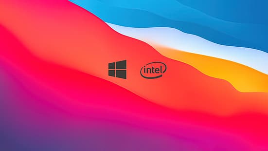 mac_intel_windows, mac vs windows vs Intel, Mac Big Sur, HD tapet HD wallpaper