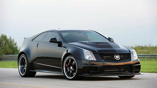 Cadillac, Cadillac CTS-V, кола, превозно средство, черни автомобили, HD тапет HD wallpaper