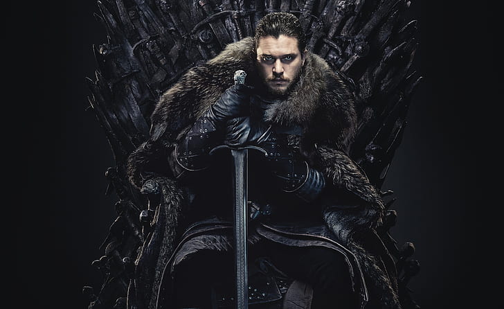 TV-show, Game Of Thrones, Jon Snow, Kit Harington, HD tapet