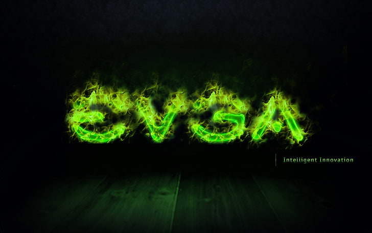 Logotipo de Evga, EVGA, Fondo de pantalla HD