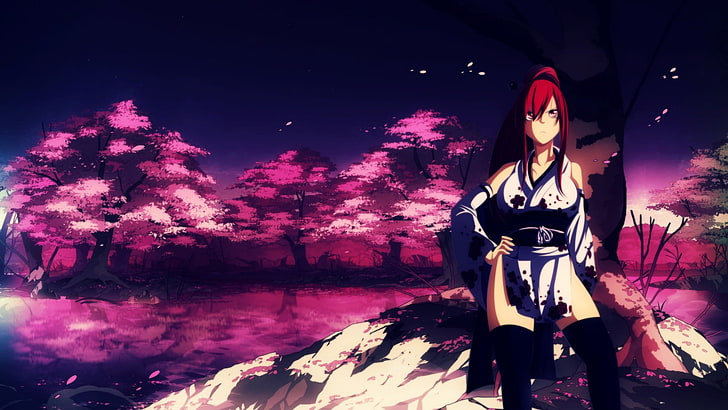Anime, Fairy Tail, Scarlet Erza, Anime Girls, HD-Hintergrundbild